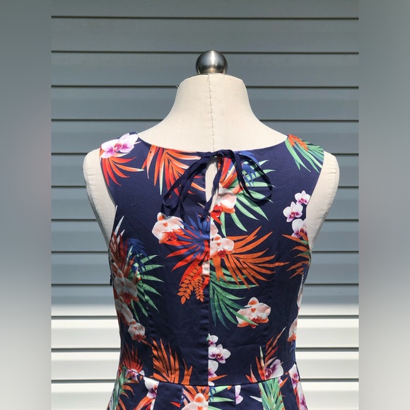 RSVP by Talbots Floral Sleeveless Dress Size 8 - Picture 3 of 5